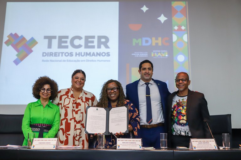 MDHC lança a Tecer Direitos Humanos – Rede Nacional de Educação em Direitos Humanos