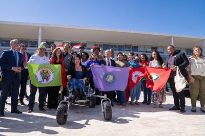 Feminella destacou medidas do Pronaf Acessibilidade Rural (Foto: Tatiana Nahuz/MDHC)