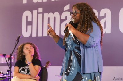 Ministra se posicionou contra "desmonte" da lei ambiental (Foto: Clarice Castro/MDHC)