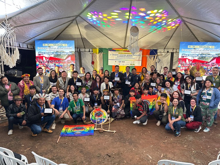 No Mato Grosso do Sul, MDHC realiza o 2º Encontro Juventude Indígena Diversidade Guarani-Kaiowá
