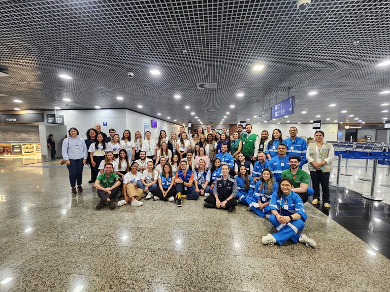 Governo Federal recebe 68 repatriados em Fortaleza e Confins com ampla estrutura de acolhimento