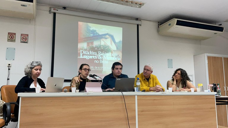 MDHC participa do seminário “Ditadura, Resistência e Lugares de Memória no Brasil” na UFF