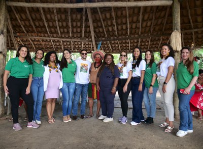 A presidente da ANADEP agradeceu a presença e apoio da ministra (Foto: Raul Lansky/MDHC)