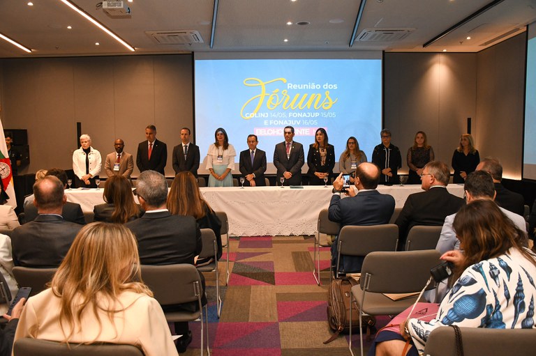 Secretária do MDHC defende diálogo entre Poderes em prol da infância e juventude em encontro nacional com magistrados