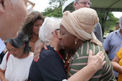 Macaé destacou trabalho conjunto para preservação de remanescentes ósseos (Raul Lansky/MDHC)