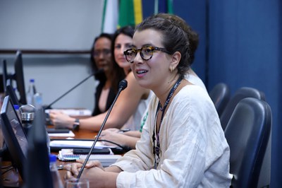 Bruna Costa destacou a importância de garantir a continuidade do projeto(Foto: Clarice Castro/MDHC)