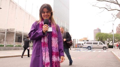 Fernanda Honorato é reconhecida como a primeira repórter com Síndrome de Down no Brasil (Foto: Arquivo Pessoal)