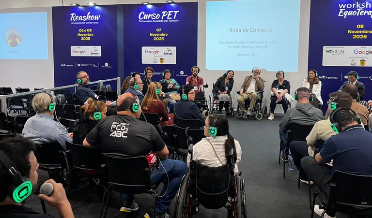 Brasil fortalece políticas de inclusão e inovação em tecnologia assistiva na Reatech 2025
