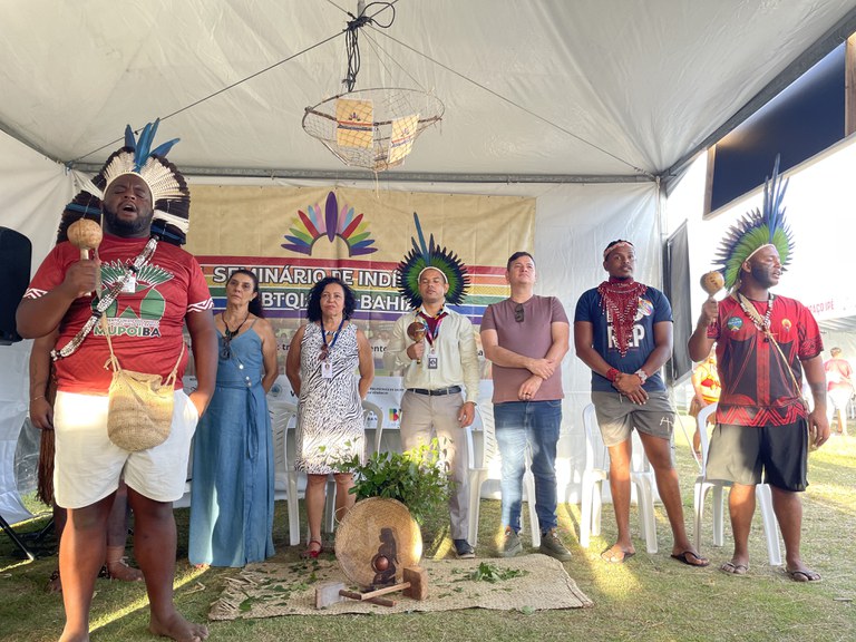 Indígenas LGBTQIA+ da Bahia reafirmam compromisso com a defesa dos direitos humanos em seminário apoiado pelo MDHC