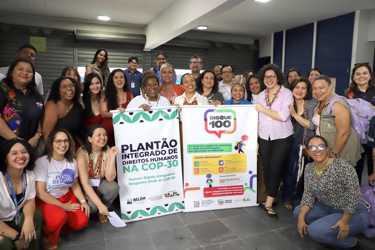 Ministra Macaé Evaristo inaugura plantões integrados de direitos humanos em Belém