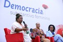 Ministra Macaé Evaristo participa de encontro para debater violência contra mulheres e estimular a presença feminina nos espaços de poder
