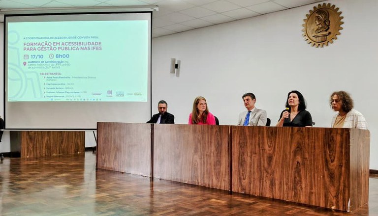 MDHC participa de formação sobre acessibilidade e gestão inclusiva na UFPR
