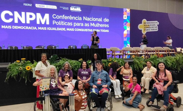 Protagonismo das mulheres com deficiência pauta debates e propostas na Conferência Nacional de Políticas para as Mulheres