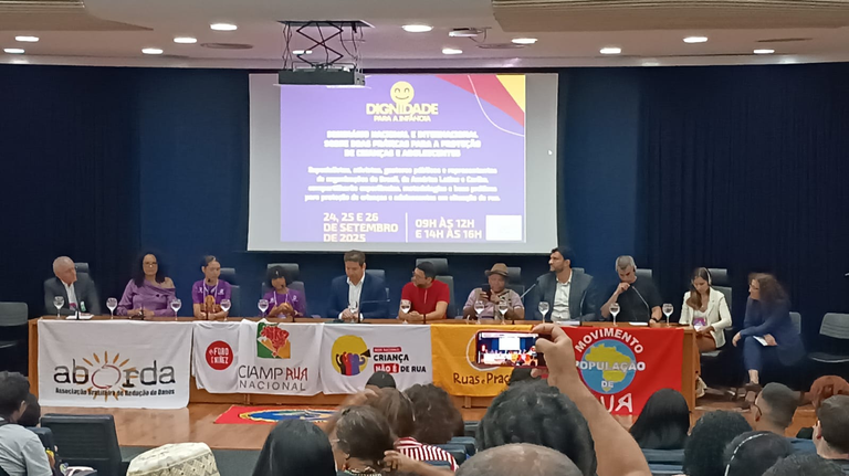 MDHC integra seminário internacional em Fortaleza voltado à proteção de crianças e adolescentes em situação de rua