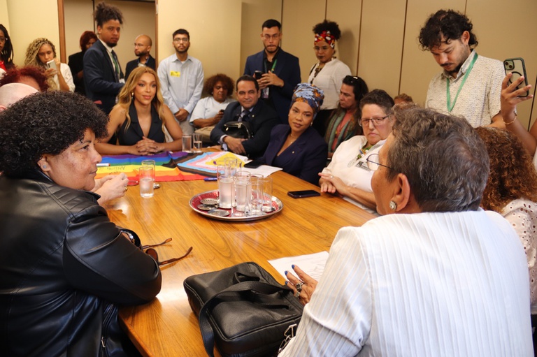 Conselho Nacional LGBTQIA+ e mandatos federais protocolam Política Nacional na Câmara dos Deputados