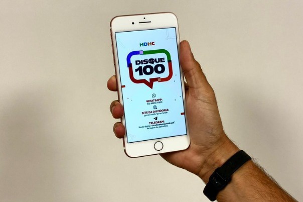 Disque 100 registra crescimento expressivo de denúncias pelo WhatsApp