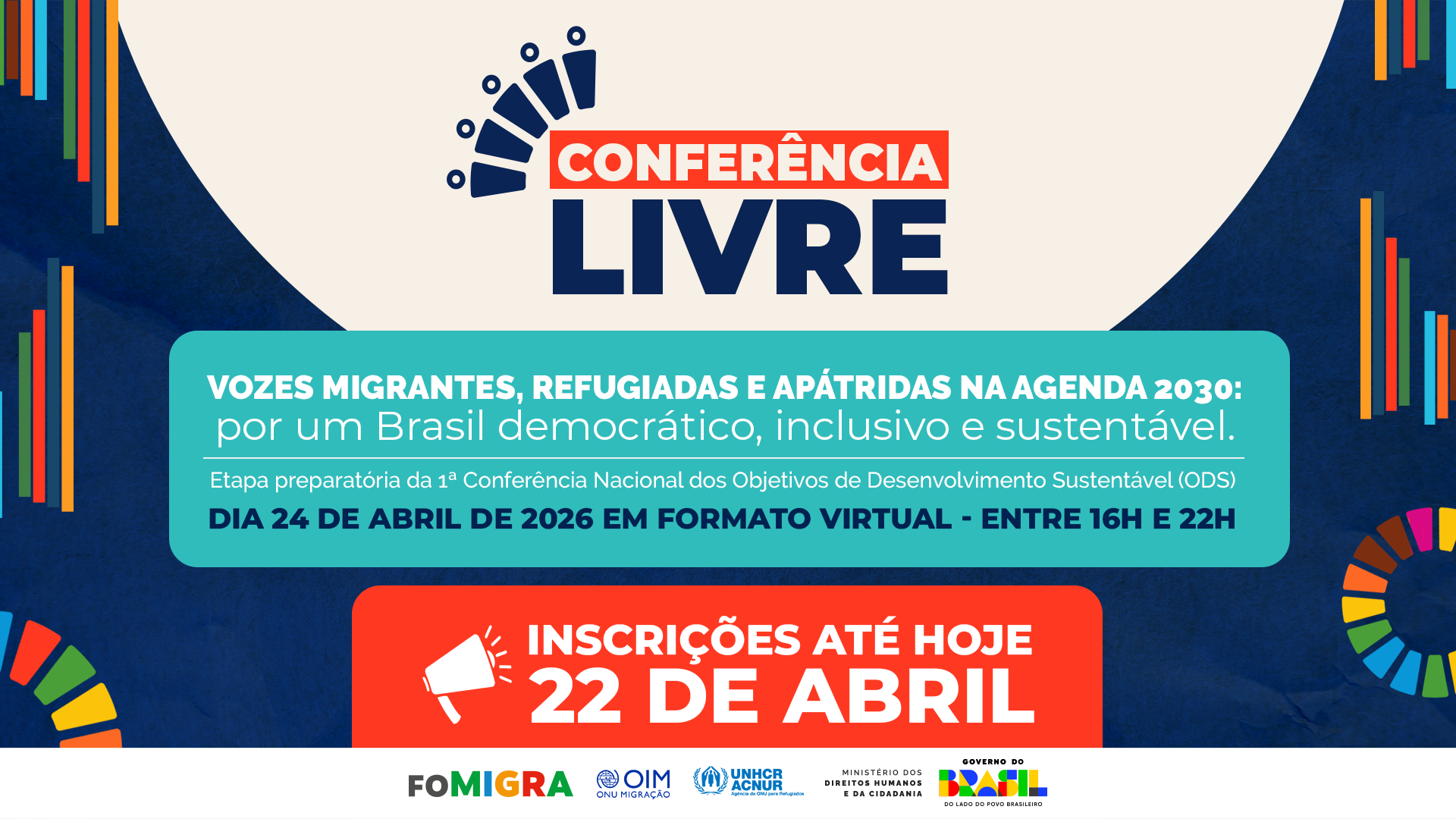 Evento virtual vai reunir diferentes setores e promover escuta e articulação de propostas
