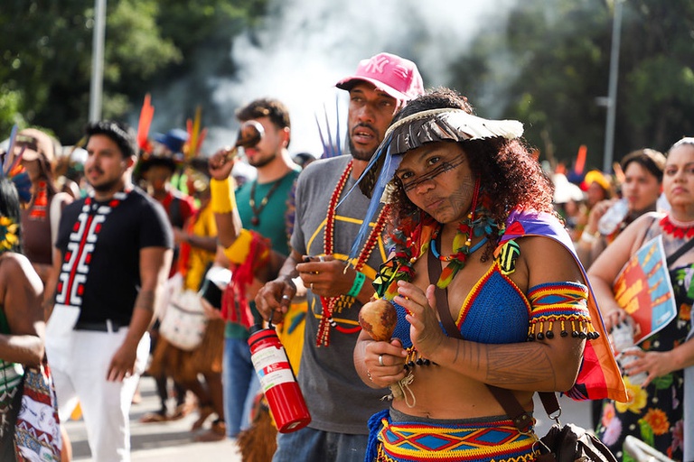 MDHC participa de marcha do Acampamento Terra Livre, em Brasília