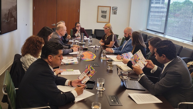 Secretária Symmy Larrat reforça articulação institucional em agenda de direitos LGBTQIA+