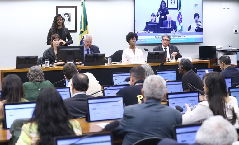 Na Câmara dos Deputados, MDHC reforça agenda de direitos da pessoa com deficiência para 2026