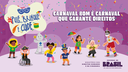 Campanha “Pule, Brinque e Cuide” mobiliza sociedade para a proteção de crianças e adolescentes no Carnaval 2026