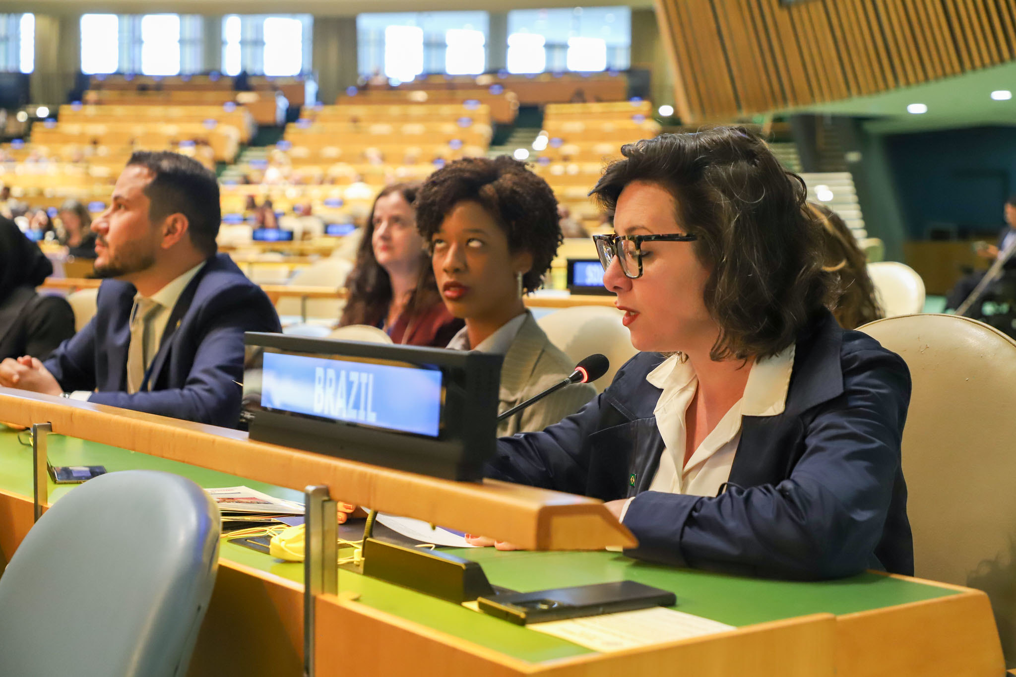 Em Nova Iorque, ministra dos Direitos Humanos e da Cidadania participou da abertura da 19ª COSP da CDPD e apresentou o compromisso brasileiro com o fortalecimento de políticas públicas inclusivas