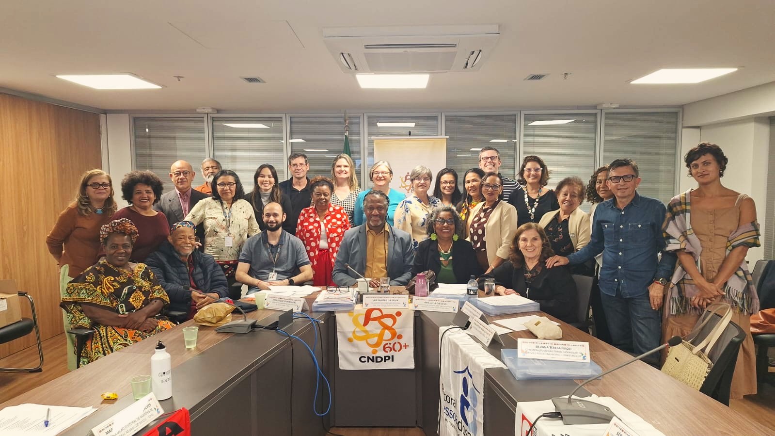 Encontro ressaltou que a RENADIPI, instituída nesta segunda-feira (15), atende à demanda histórica pelo fortalecimento dos direitos das pessoas idosas no país