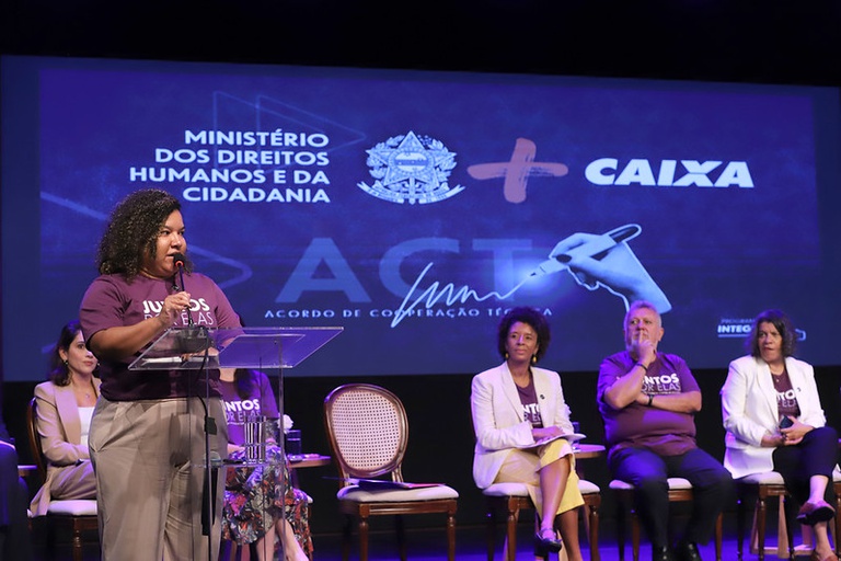 MDHC e Caixa firmam cooperação e ampliam ações no enfrentamento à violência de gênero