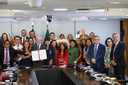 Ministra Janine Mello participa da sanção da lei que cria a Universidade Federal Indígena