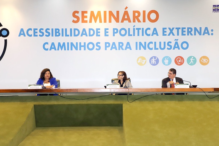 Seminário em Brasília debate acessibilidade e política externa para promover inclusão no serviço público