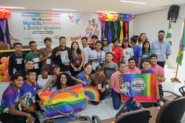 Computadores entregues pelo Governo do Brasil na Tríplice Fronteira ajudarão no combate à violência contra pessoas LGBTQIA+