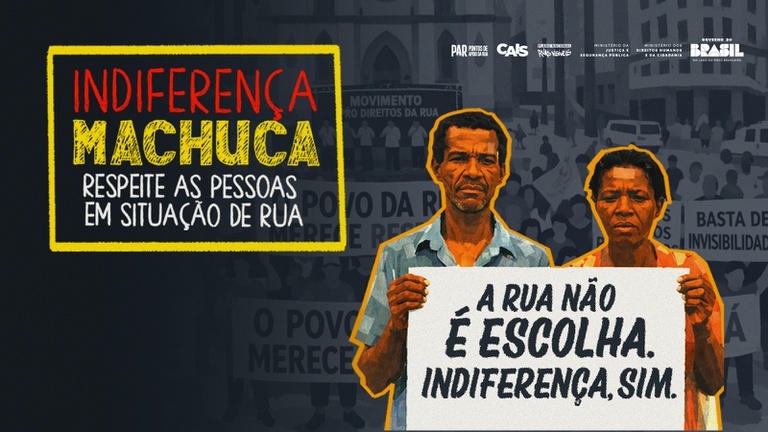 Ministério dos Direitos Humanos e da Cidadania lança campanha nacional contra a aporofobia