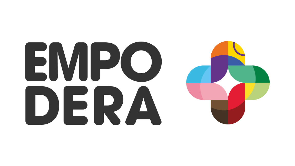 banner retangular com fundo branco. Ao centro, logo do Empodera+;