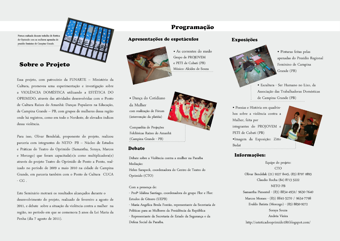 Seminário - Debate violência doméstica - interno