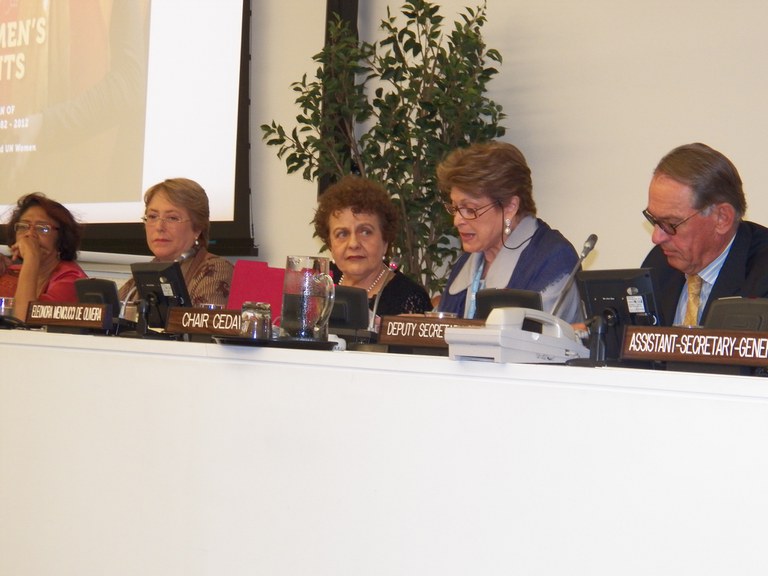 Ministra Eleonora Menicucci participa de solenidade em comemoração aos 30 anos de clriação do Comitê Cedaw Foto: Nei Bomfim/SPM 