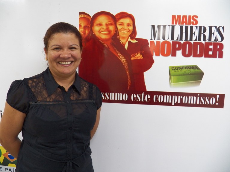 Hildelene Lobato Bahia é pioneira na frota marítima da Transpetro Foto: Nilza Scotti/SPM