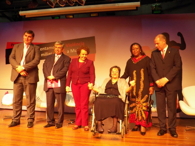 Ministra Eleonora saúda parceria entre a SPM, o Ministério da Previdência e o INSS  Foto: Isabel Clavelin/SPM