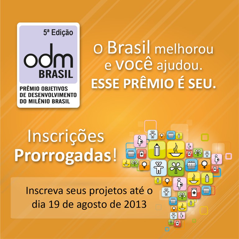 De 60 iniciativas escolhidas, 30 serão premiadas 