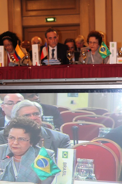 Ministra das Mulheres reforça posicionamento do Brasil em favor da agenda Cairo Foto: Nei Bomfim/SPM