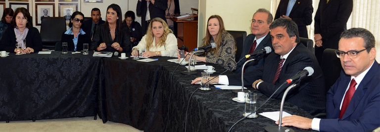 Audiência reafirma compromisso do governo federal com o enfrentamento à violência contra as mulheres Foto: MJ