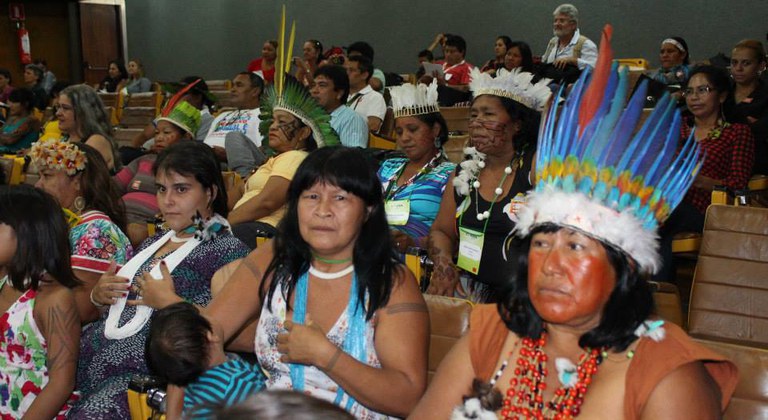 I Seminário de Mulheres Indígenas e Segurança Alimentar e Nutricional.  Foto: Roseli Garcia/SPM