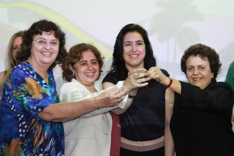 Adesão em Mato Grosso do Sul teve presença de mulheres rurais do estado. Foto: Isabel Clavelin/SPM