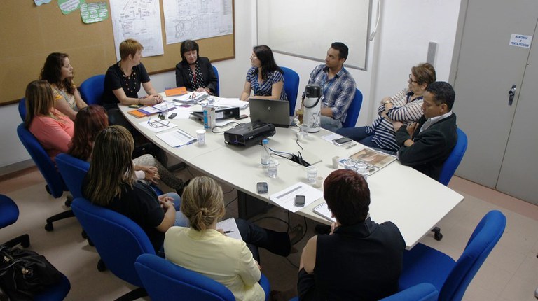 Coordenação do programa em visita de monitoramento no RS - Foto: Divulgação/SPM