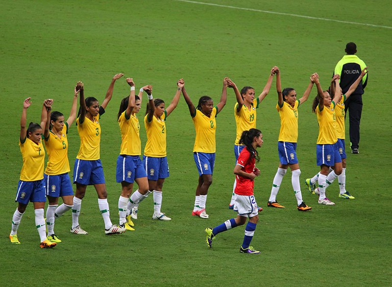 Estreia do Brasil no Torneio Internacional - Foto: Andre Borges/ComCopa