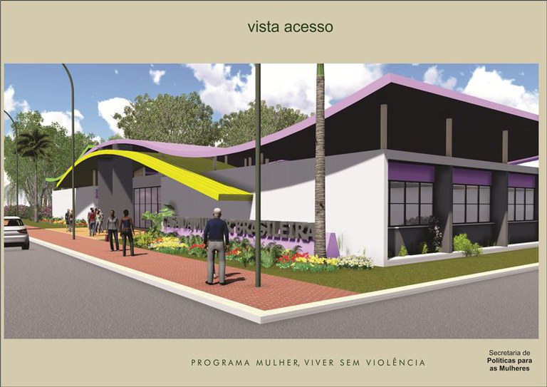 Casa da Mulher Brasileira. Imagem: SPM