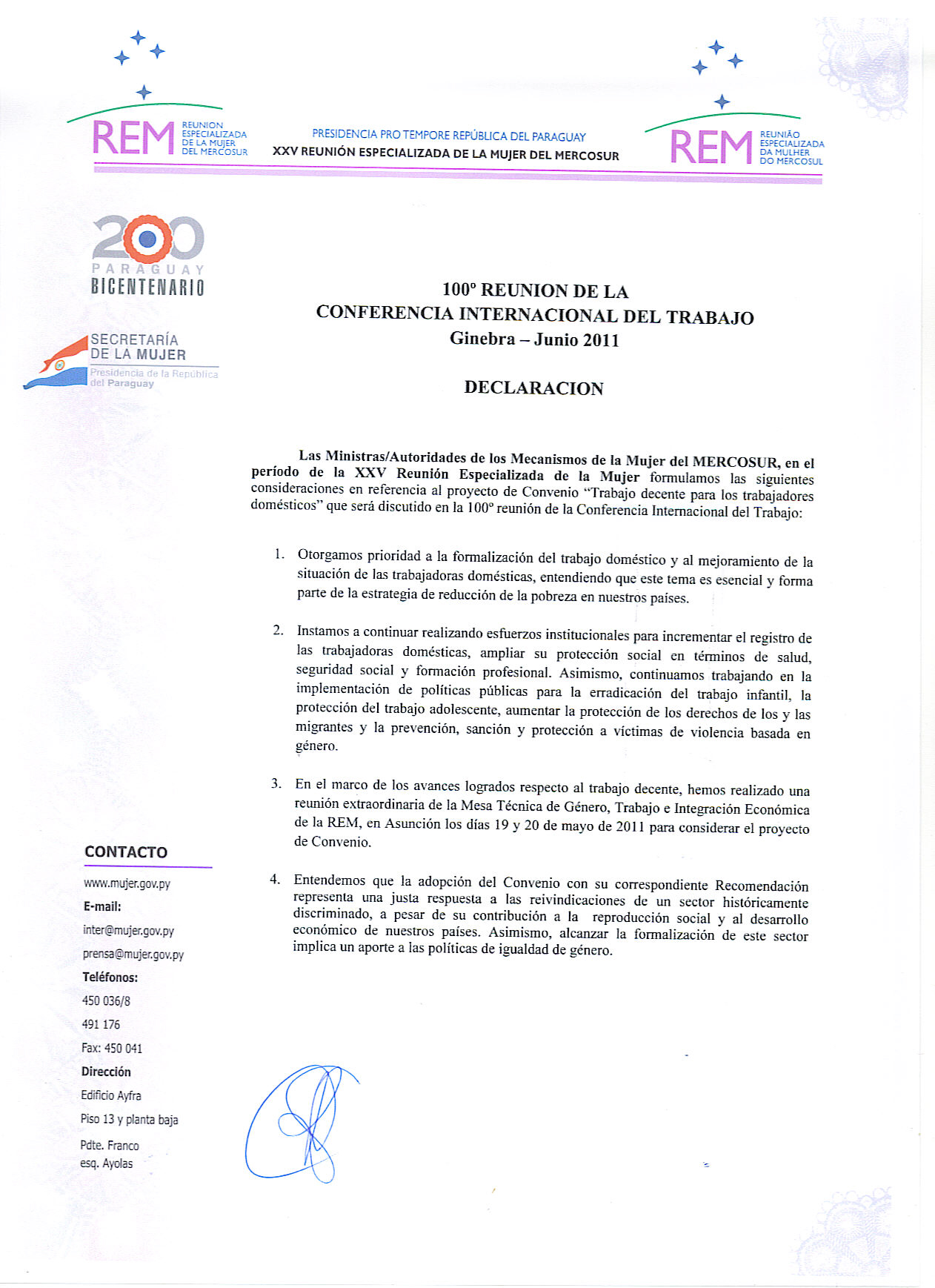 Anexo X - OIT 1