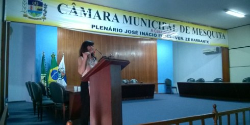 Coordenadora-geral de direitos do trabalho, Beatriz Gregory, fala no Fórum de Mulheres na Arbitragem