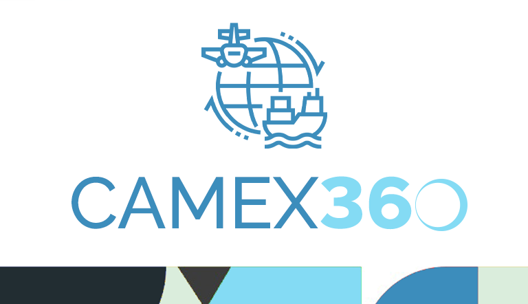 Banner de apoio para seção CAMEX360.