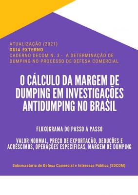 Guia de cálculo da margem de dumping