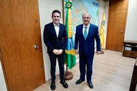 Alckmin se reúne com Hugo Motta e pede celeridade para aprovação do Acredita Exportação